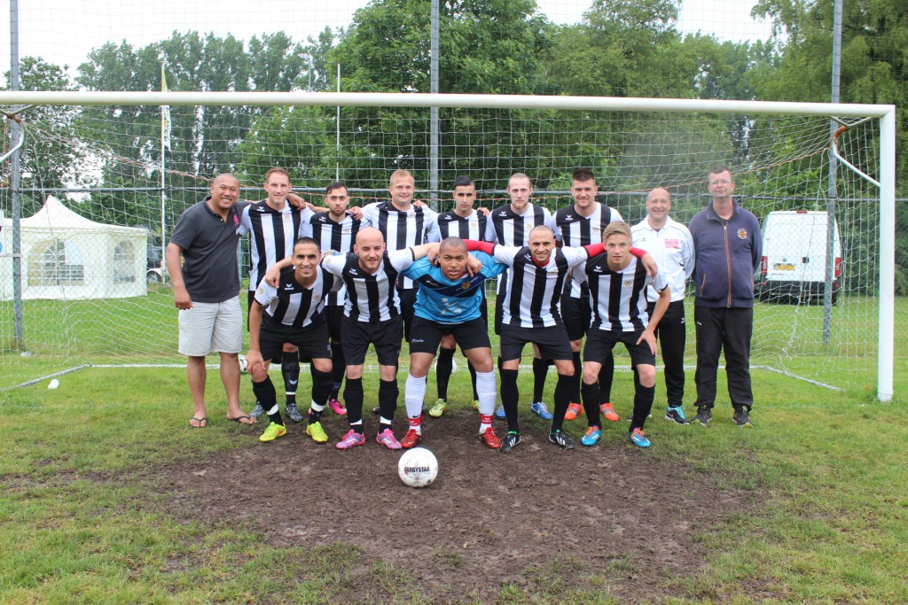 De winnaar van het toernooi. Het All star team.